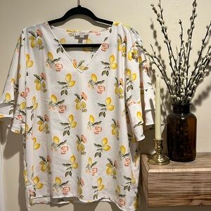 Loft Lemon Blouse